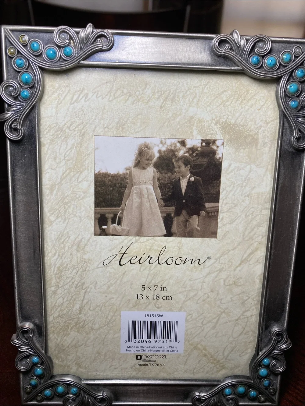 Heirloom brand silver
